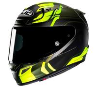 casco hjc rpha 12 lawin - nero / fluorescente S