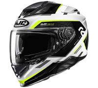 casco hjc rpha 71 ellon - nero / bianco / giallo XXL