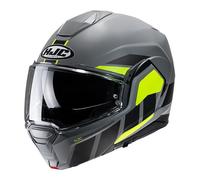 HJC i100 Beis Casco, grigio-verde, taglia 2XL per maschi