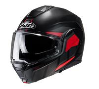 HJC i100 Beis Casco, nero-rosso, taglia M per maschi