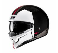 Casco i20N VENA Nero Bianco Rosso HJC - UE: L