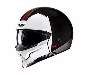 Casco i20N VENA Nero Bianco Rosso HJC - UE: XL