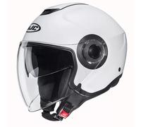 HJC, Casco Moto Jet i40N SOLID Semi Flat White, XXL