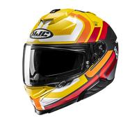 Casco i71 VIZ Giallo Arancione Rosso HJC - UE: 2XL