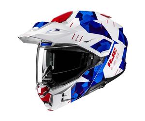 Casco I80 ROKI Bianco Blu Rosso HJC - UE: S