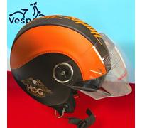 Casco In Pelle Personalizzabile HOG Harley Davidson Vintage S M L XL