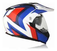 Casco integrale Acer lip Fs-606 Bianco Blu Rosso TG.S