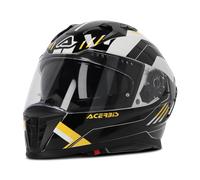 Acerbis X-Way, casco integrale XL male Nero/Bianco/Giallo