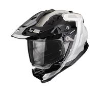 Casco Integrale Adventure Scorpion ADF-9000 Air Patrol Nero Argento XS