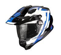 Casco Integrale Adventure Scorpion ADF-9000 Air Patrol Nero Blu Bianco XXL