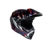 Casco Integrale AGV AX9 CARBON Steppa Carbon/Red/Blue Taglia:XXL