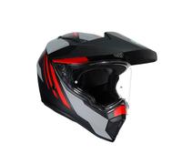 Casco Integrale AGV AX9 Refractive Adv Matt Carbon/Red