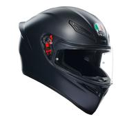 CASCO INTEGRALE AGV K1 K-1 MONO BLACK INTEGRALE MOTO SCOOTER PISTA CORSA