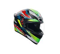 Casco Integrale AGV K1 S DUNDEE MATT LIME/RED