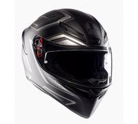 Casco Integrale AGV K1-S K1 S Sling Nero E Grigio Opaco Taglia S