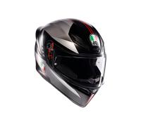 Casco Integrale AGV K1 S Lap Matt Black/Grey/Red Taglia:XXL