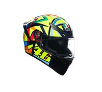 AGV K1 S Soleluna 2017, casco integrale M female Nero/Giallo Fluo/Blu/Rosso