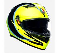 Casco integrale AGV K3 Rossi WT Phillip Island 2005 Taglia S