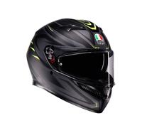 Casco Integrale AGV K3 Syth Matt Black/Yellow Fluo