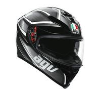 Casco integrale AGV K5 S MPLK MULTI TEMPEST in fibra Nero Argento L