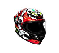 AGV Casco Integrale K6 S Bezzecchi 2024 Rosso/Bianco/Verde XXL