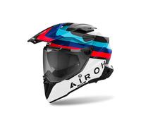 Casco COMMANDER 2 DOMM Nero Lucido AIROH - UE: XL