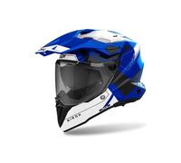 AIROH CASCO INTEGRALE COMMANDER 2 REVEAL BLUE GLOSS XS
