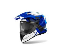 Casco Integrale Airoh COMMANDER 2 REVEAL Blue gloss Taglia:S