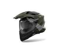 Airoh Commander 2 Reveal, casco enduro S male Opaco Oliva/Grigio/Nero