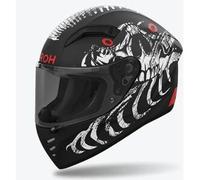 Casco Integrale Airoh Connor CNM35 Myth Nero Rosso Opaco XL