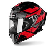Casco integrale Airoh GP 550 S Wander in fibra Rosso opaco