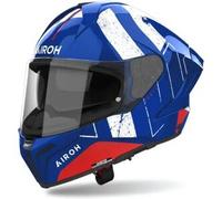 Casco Integrale Airoh Matryx Scope Blu Rosso Lucido XS