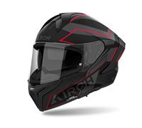 casco integrale Airoh Matryx Sentinel in carbonio rosso opaco