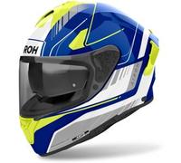 Casco Integrale Airoh Spark 2 Chrono Blu Giallo Lucido XL