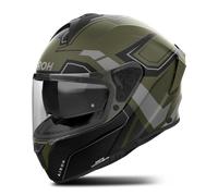 Casco Integrale Airoh Spark 2 Dart Verde militare/FrostL Verde militare,Frost