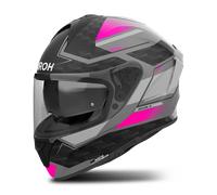 Airoh Spark 2 Zenith, casco integrale M male Opaco Grigio/Nero/Fucsia Fluo