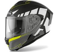 Airoh Spark Rise Casco, nero-giallo, taglia 2XL