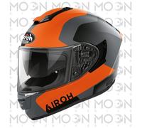 Casco Integrale Airoh ST.501 Dock Arancio Opaco Fibra HPC ECE Moto Touring