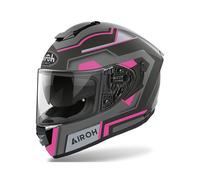 CASCO INTEGRALE AIROH ST501 XSSM Grigio,nero,rosa Square Airoh