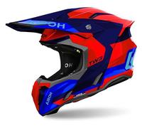 Airoh Twist 3 Fancy Off-road Helmet Arancione,Blu XL