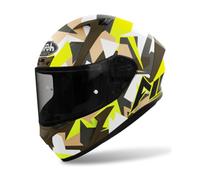 CASCO INTEGRALE AIROH VALOR XSSMLXL Bianco,giallo Fluo,verde Army Airoh
