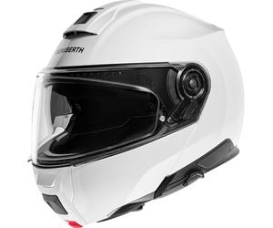 Casco Integrale Apribile Schuberth C5 Solid Glossy White Taglia:XL