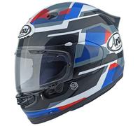 Arai Quantic Abstract Casco, nero-bianco-blu, taglia S per maschi