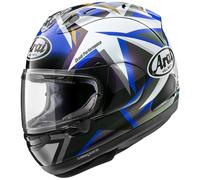 Casco RX-7 V EVO MAVERICK STAR Bianco Blu ARAI - UE: XS
