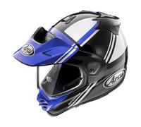 Arai Tour-X5 Cosmic Casco da motocross, nero-bianco-blu, taglia M per maschi