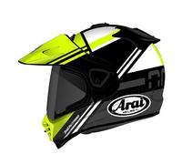 Arai Tour-X5 Cosmic Casco da motocross, nero-bianco-giallo, taglia M per maschi