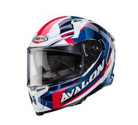 Caberg Avalon X Optic, casco integrale S male Bianco/Blu/Rosso