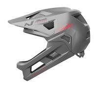 casco integrale bambino con mentoniera removibile youdrop ff ti silver taglia un