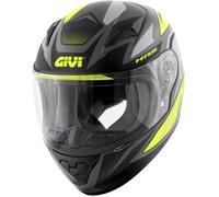 Casco Integrale Bambino Givi Junior 4 Evo Follow Nero Opaco Giallo L
