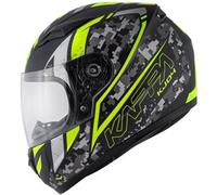 Casco Integrale Bambino Kappa KJ04 Evo Prox Nero Opaco Giallo L